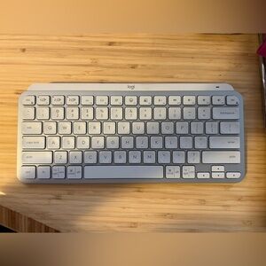 Logitech Silver Wireless Keyboard MX Keys Mini